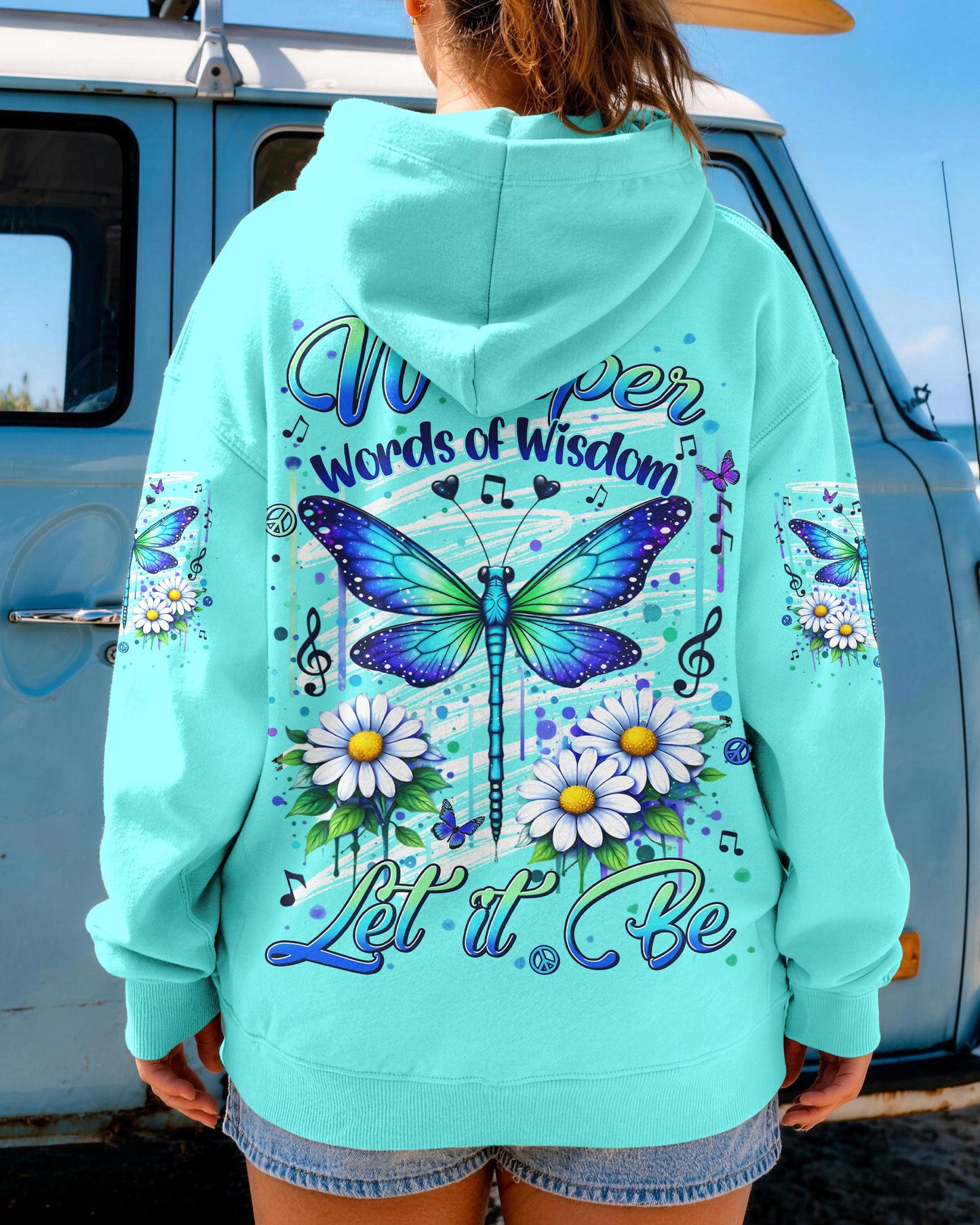 WHISPER WORDS OF WISDOM LET IT BE DRAGONFLY ALL OVER PRINT - TYLN0906263