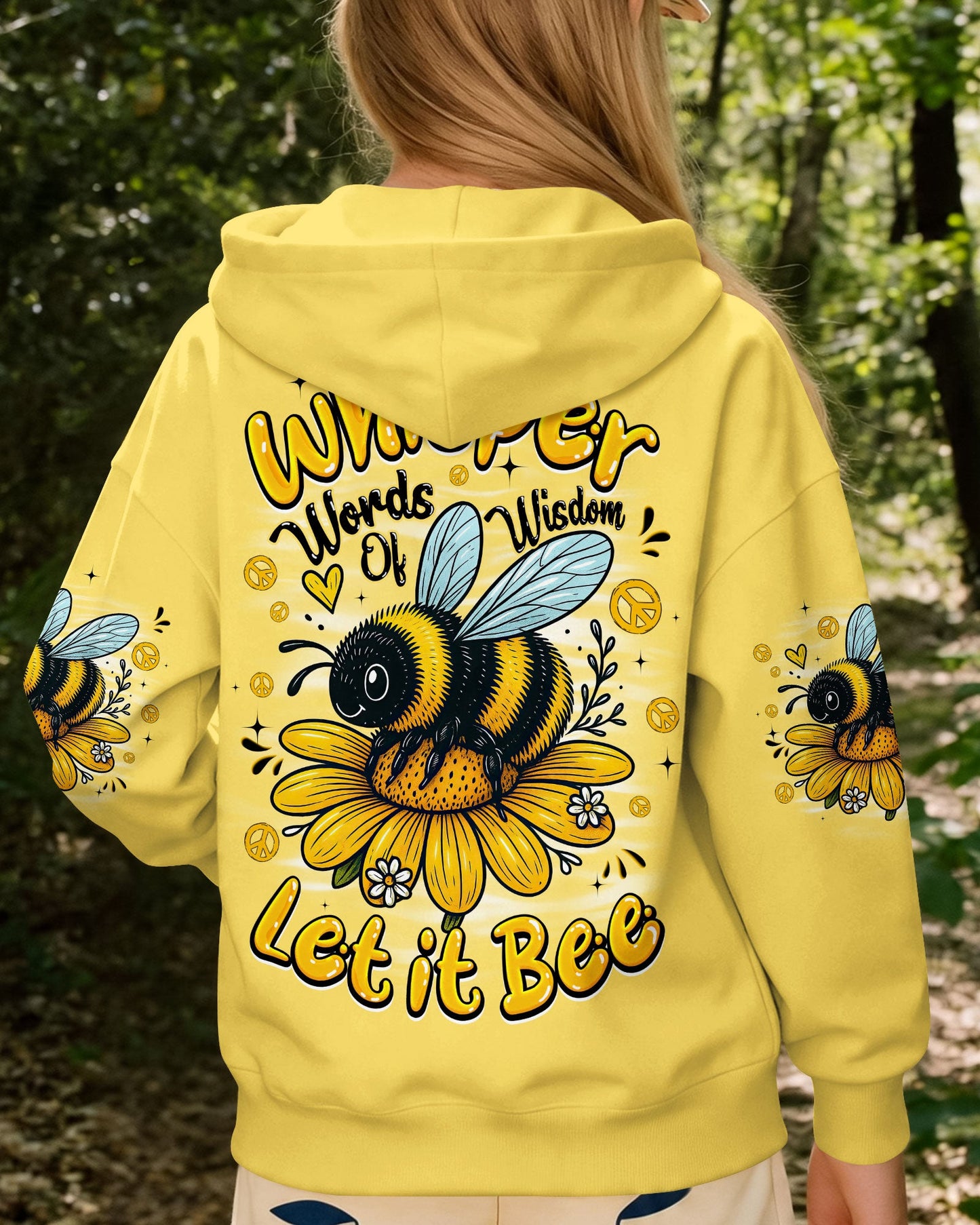 WHISPER WORDS OF WISDOM LET IT BEE KIDS ALL OVER PRINT - TYQY1106262