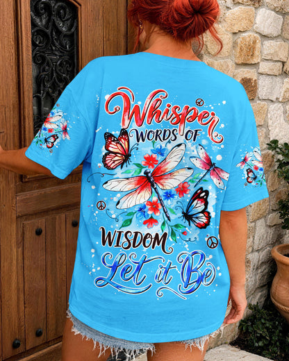 WHISPER WORDS OF WISDOM LET IT BE ALL OVER PRINT - TYLN1506263