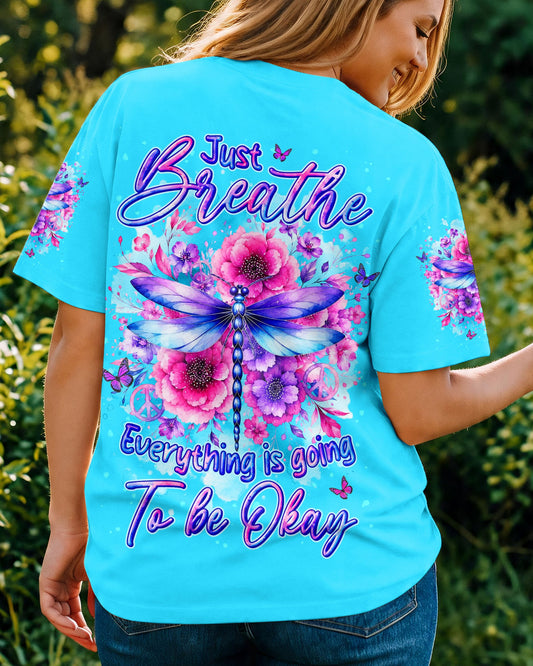JUST BREATHE DRAGONFLY ALL OVER PRINT - TYLN1806262