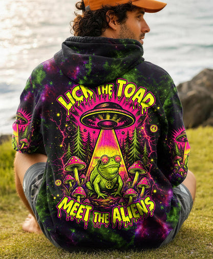 LICK THE TOAD MEET THE ALIENS ALL OVER PRINT   - TLHG1906263
