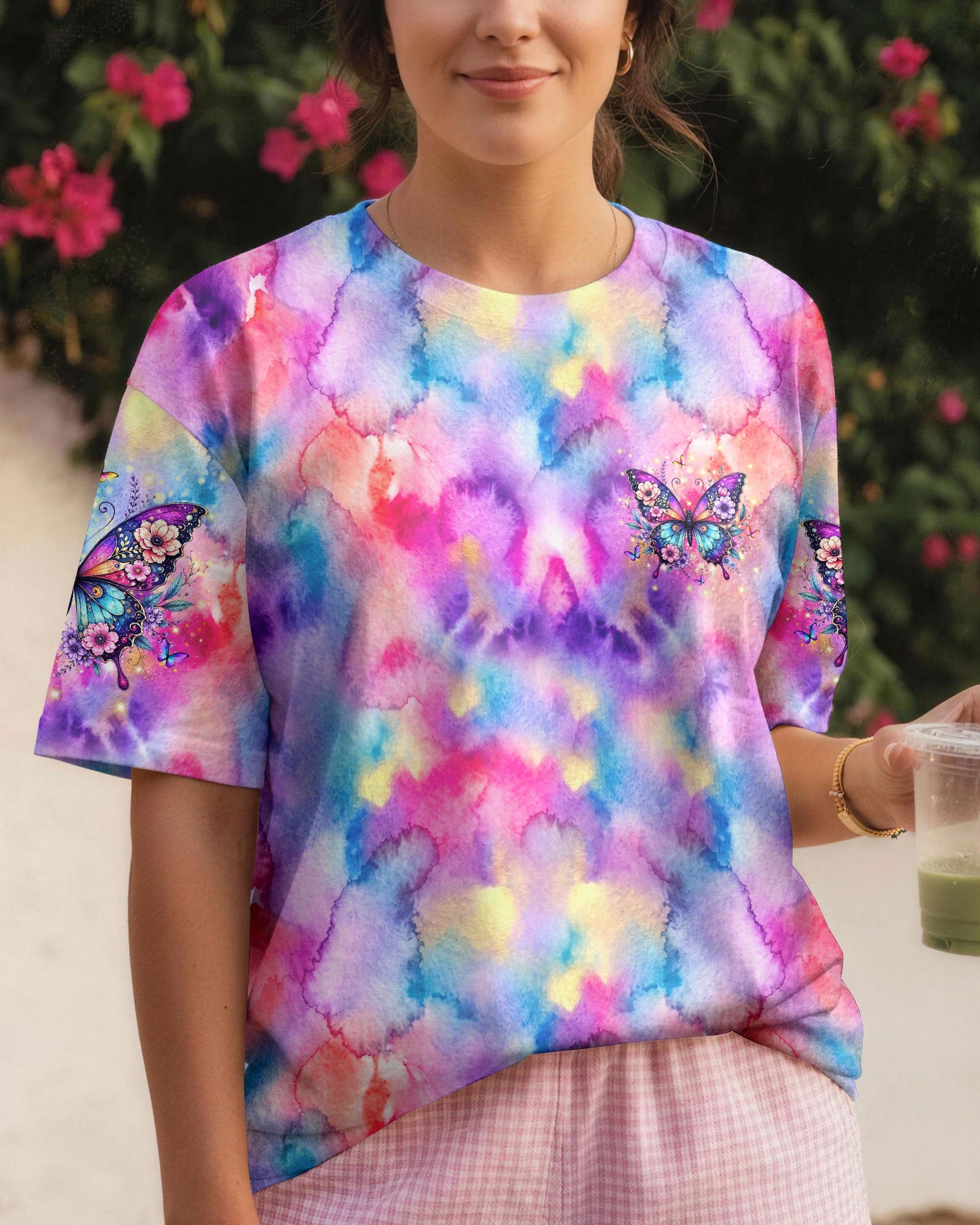 WHISPER WORDS OF WISDOM LET IT BE BUTTERFLY ALL OVER PRINT - TYLN2506261