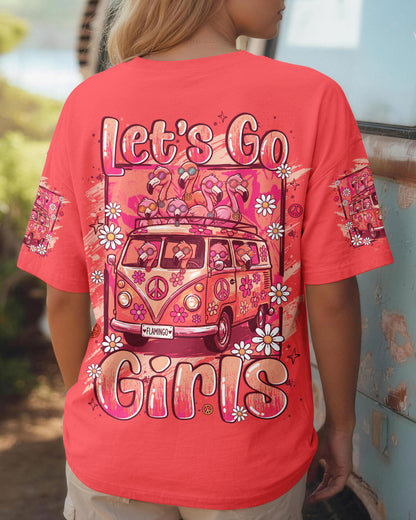 LET'S GO GIRLS FLAMINGO ALL OVER PRINT - TYLN0707263