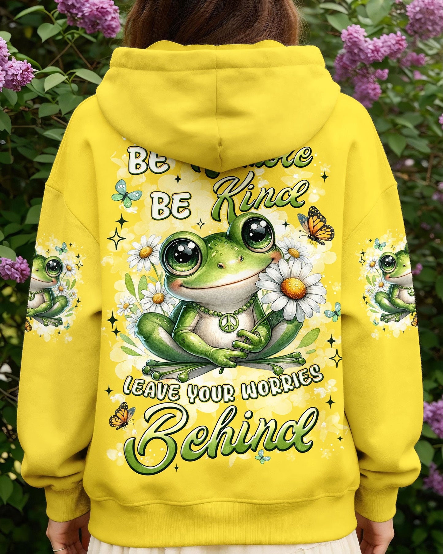BE HUMBLE BE KIND FROG ALL OVER PRINT - TYLN0107261