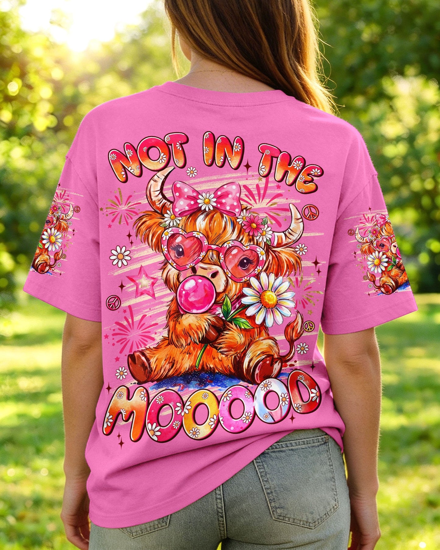 NOT IN THE MOOOOD COW ALL OVER PRINT - TYLN0807262