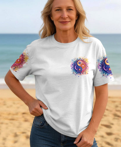 LIVE BY THE SUN FEEL BY THE MOON  ALL OVER PRINT - TLHG2904264