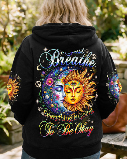 JUST BREATHE SUN AND MOON ALL OVER PRINT - TYQY2104261