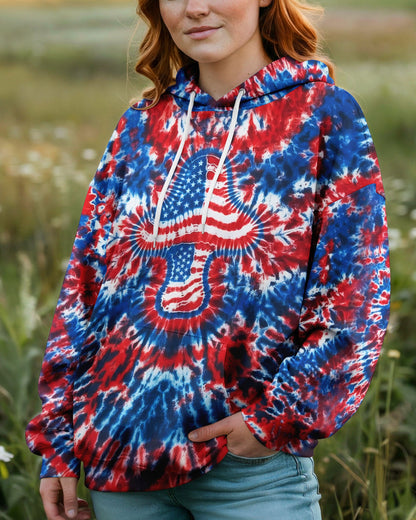 RED WHITE AND BLUE MUSHROOM ALL OVER PRINT - TYLN0104262