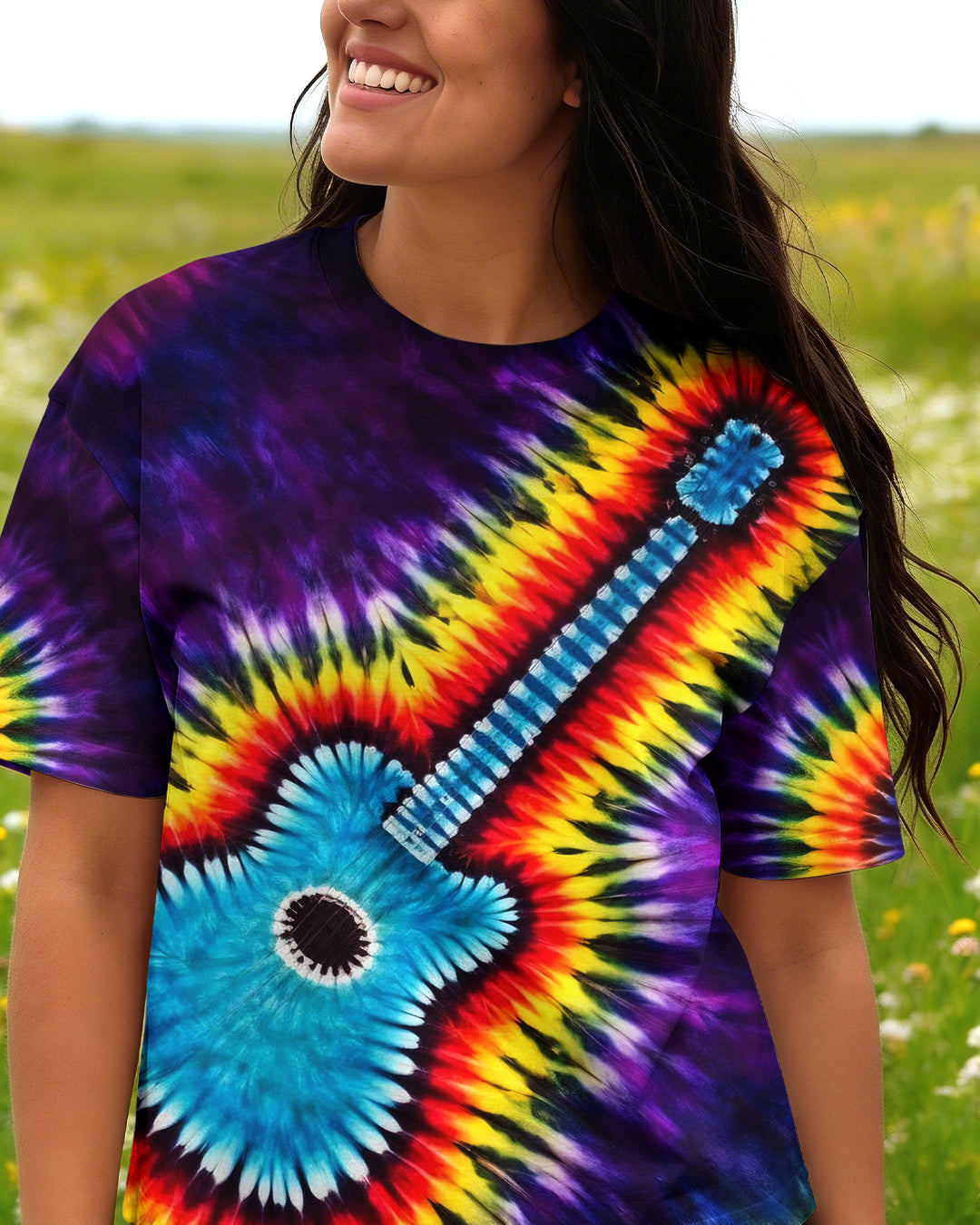 WHISPER WORDS OF WISDOM LET IT BE GUITAR ALL OVER PRINT  - TLHG2304263