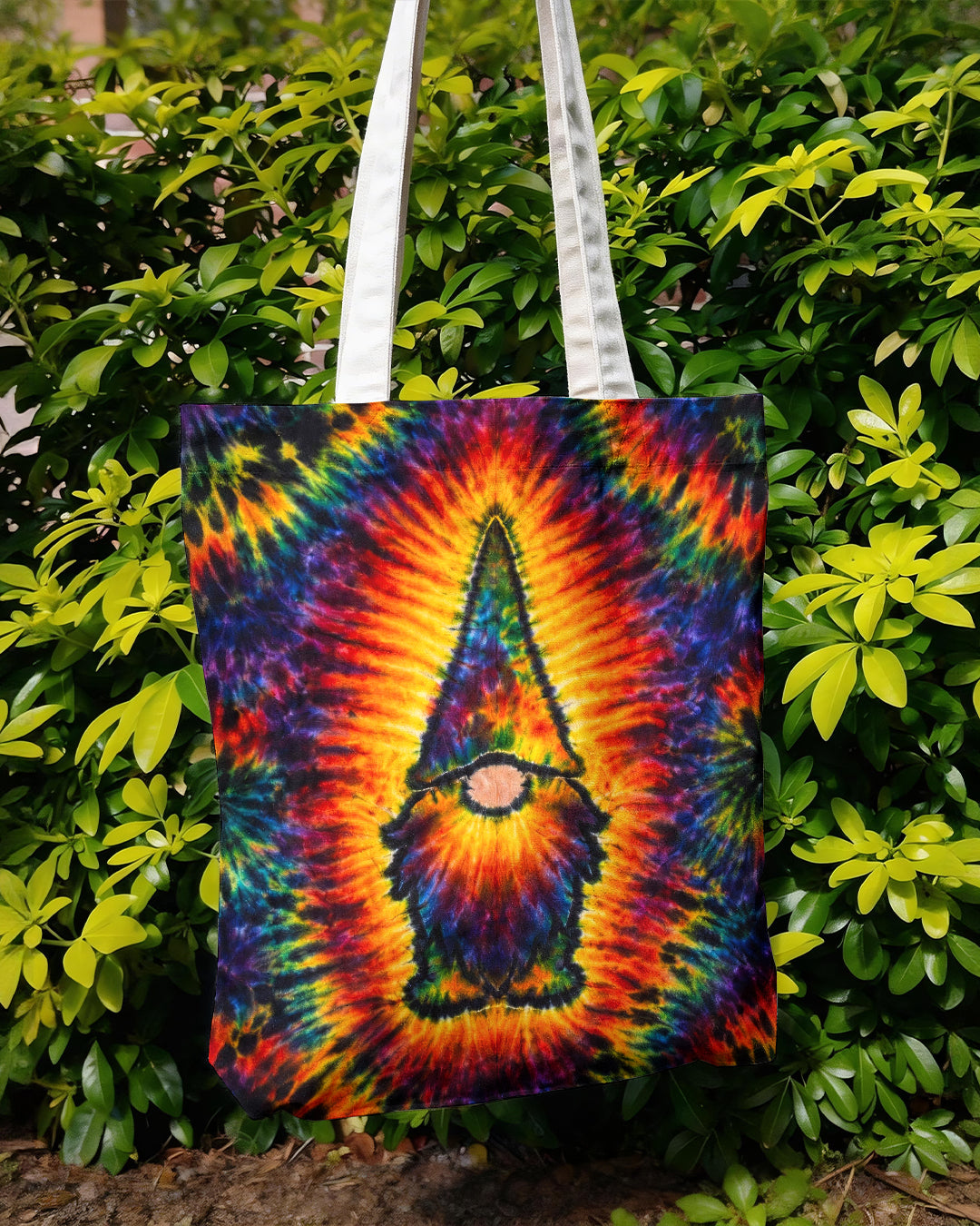 GNOME HIPPIE SWIRL TOTE BAG - TLHG0405262