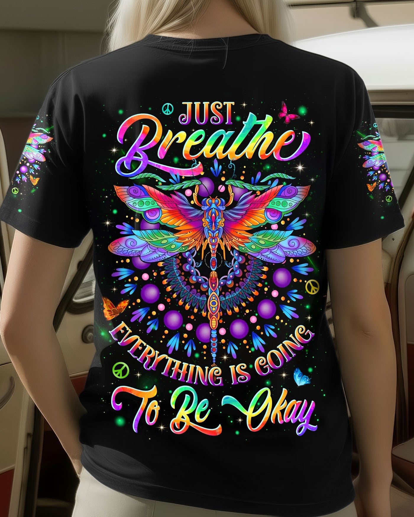 JUST BREATHE DRAGONFLY ALL OVER PRINT - TYLN2204263