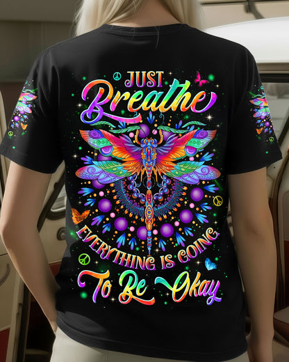 JUST BREATHE DRAGONFLY ALL OVER PRINT - TYLN2204263