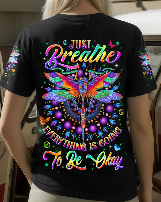 JUST BREATHE DRAGONFLY ALL OVER PRINT - TYLN2204263