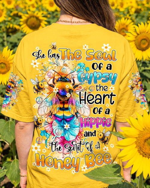 SPIRIT OF A HONEY BEE ALL OVER PRINT - TY0605261
