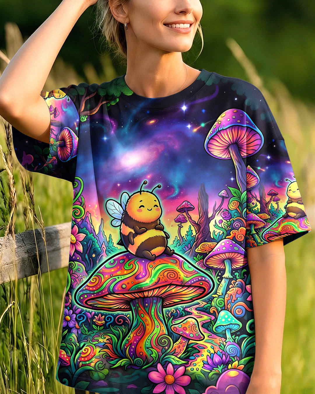 LET IT BEE PSECHEDELIC BEE ALL OVER PRINT - TLHG0804263