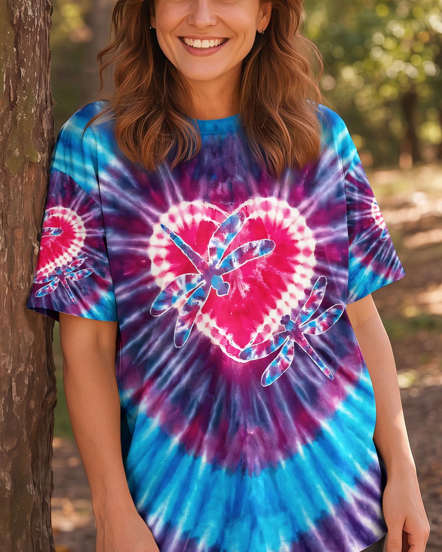 DRAGONFLIES LOVE BLOOM ALL OVER PRINT - TYQY0904263