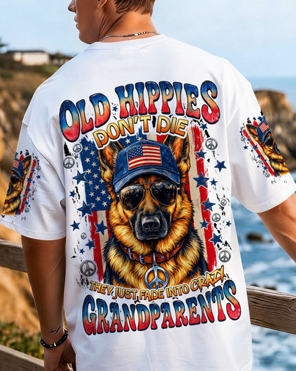 OLD HIPPIES GERMAN SHEPHERD DOG ALL OVER PRINT - TYQY0505261