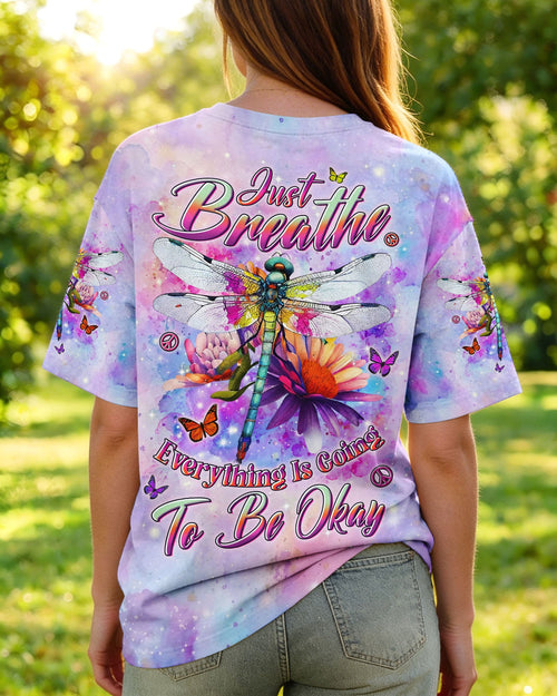 JUST BREATHE DRAGONFLY ALL OVER PRINT - TYLN0904251