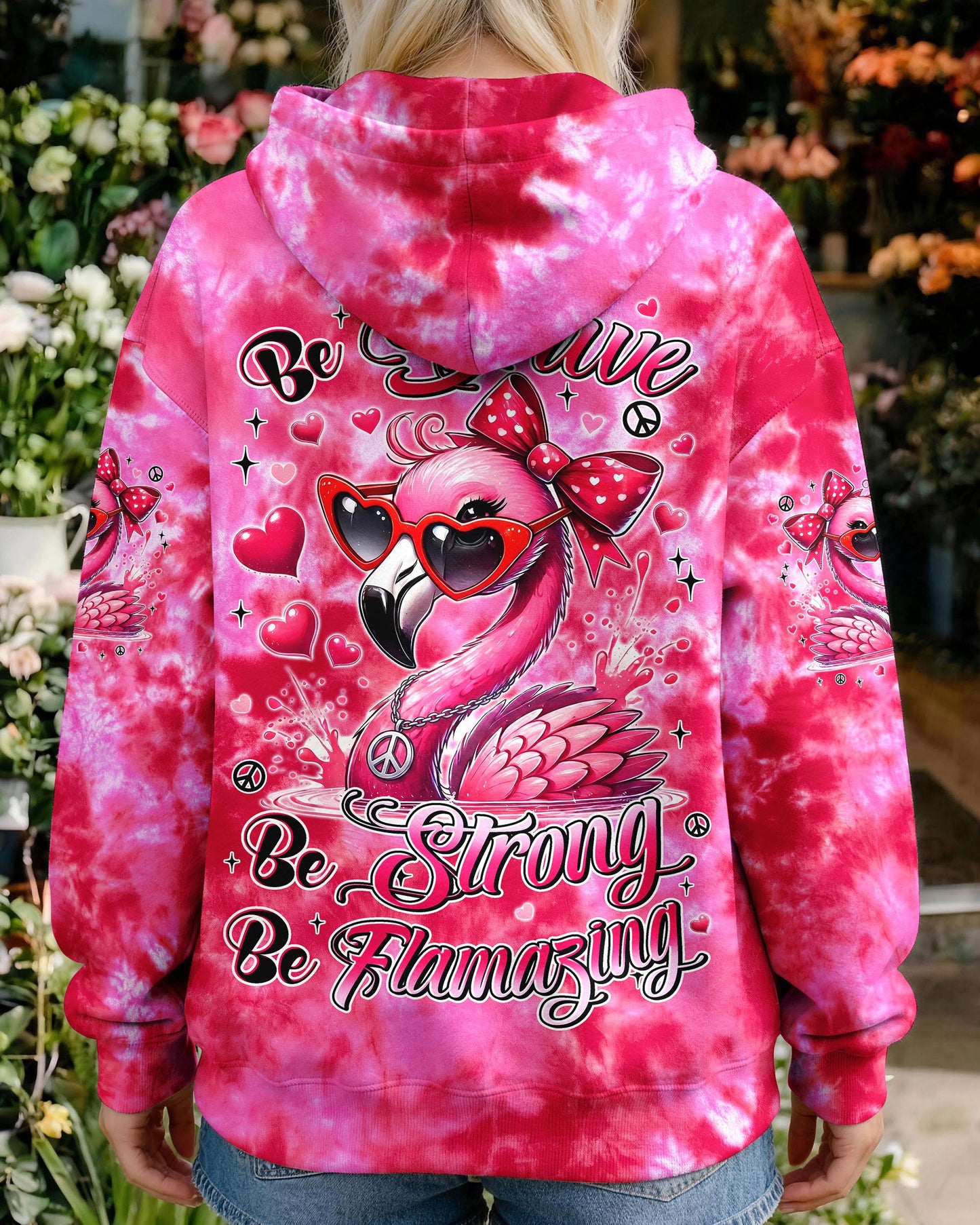 BE FLAMAZING PINK ALL OVER PRINT - TYLN0405261