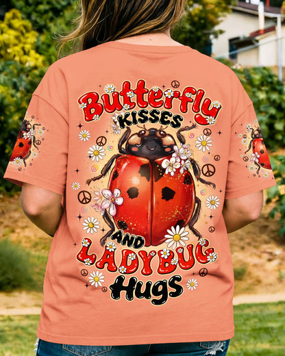 BUTTERFLY KISSES AND LADYBUG HUGS ALL OVER PRINT - TYQY0705262