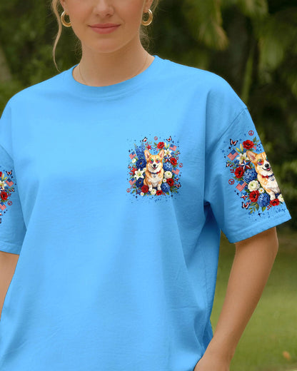 JUST BREATHE CORGI DOG ALL OVER PRINT - TYLN1405262