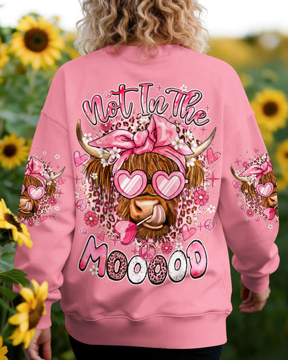 NOT IN THE MOOOOD COW ALL OVER PRINT - TYQY1006263