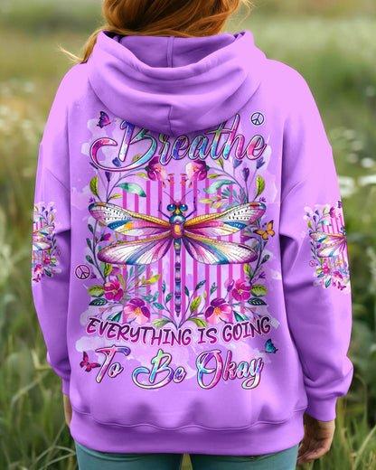 JUST BREATHE DRAGONFLY ALL OVER PRINT - TYLN1006262