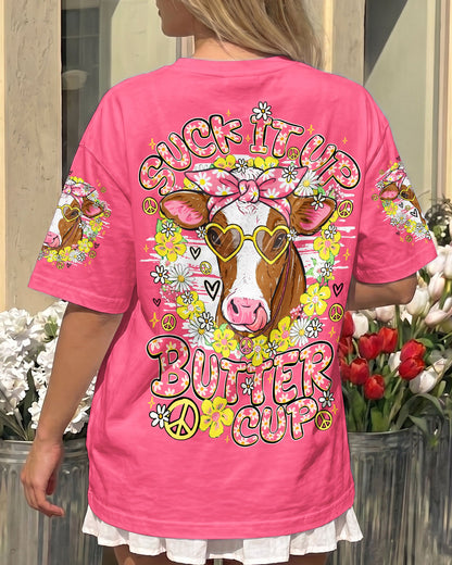 SUCK IT UP BUTTERCUP COW ALL OVER PRINT - TY1206262