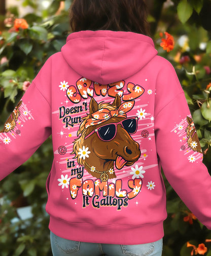 CRAZY DOESN'T RUN HORSE ALL OVER PRINT  - TLHG1506262