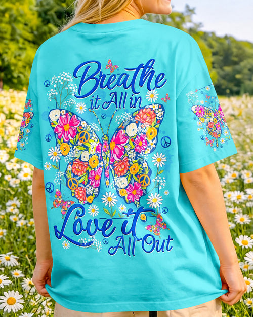 BREATHE IT ALL IN BUTTERFLY ALL OVER PRINT - TYQY1906261