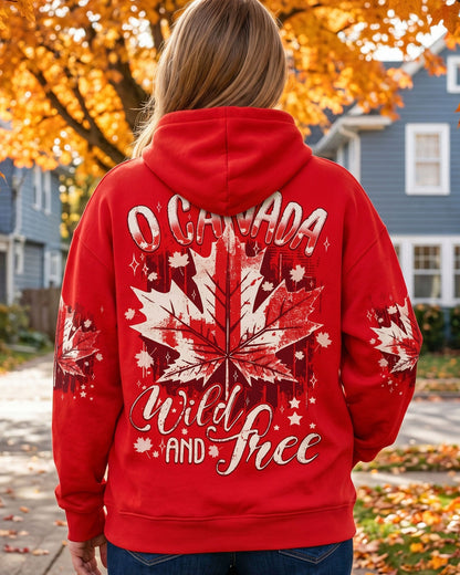 O CANADA WILD AND FREE ALL OVER PRINT - TYQY2406262