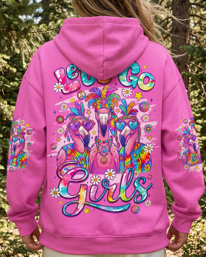 LET'S GO GIRLS FLAMINGO ALL OVER PRINT - TYQY2706261