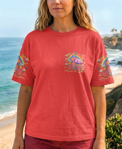 BE HUMBLE BE KIND FLAMINGO ALL OVER PRINT  - TLHG0107264