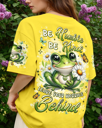 BE HUMBLE BE KIND FROG ALL OVER PRINT - TYLN0107261