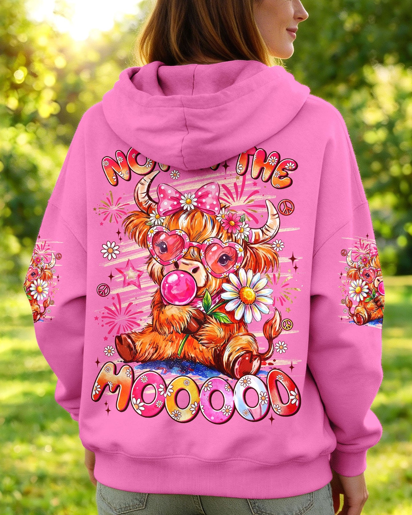 NOT IN THE MOOOOD COW ALL OVER PRINT - TYLN0807262