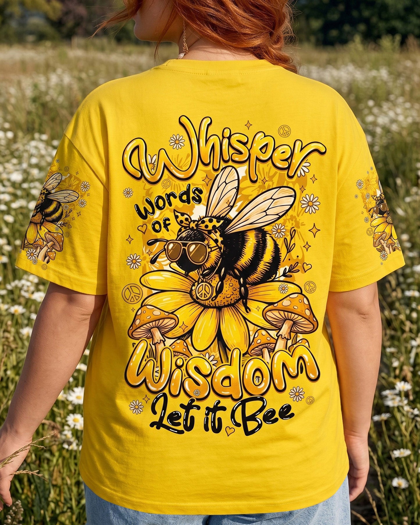WHISPER WORDS OF WISDOM LET IT BEE ALL OVER PRINT - TYQY0907263