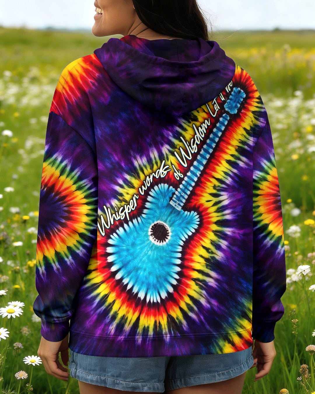 WHISPER WORDS OF WISDOM LET IT BE GUITAR ALL OVER PRINT  - TLHG2304263