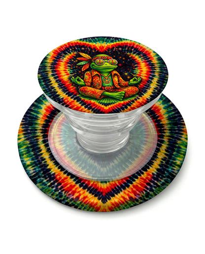 JUST BREATHE FROG SWIRL MAGSAFE PHONE GRIP - KMTM2304262