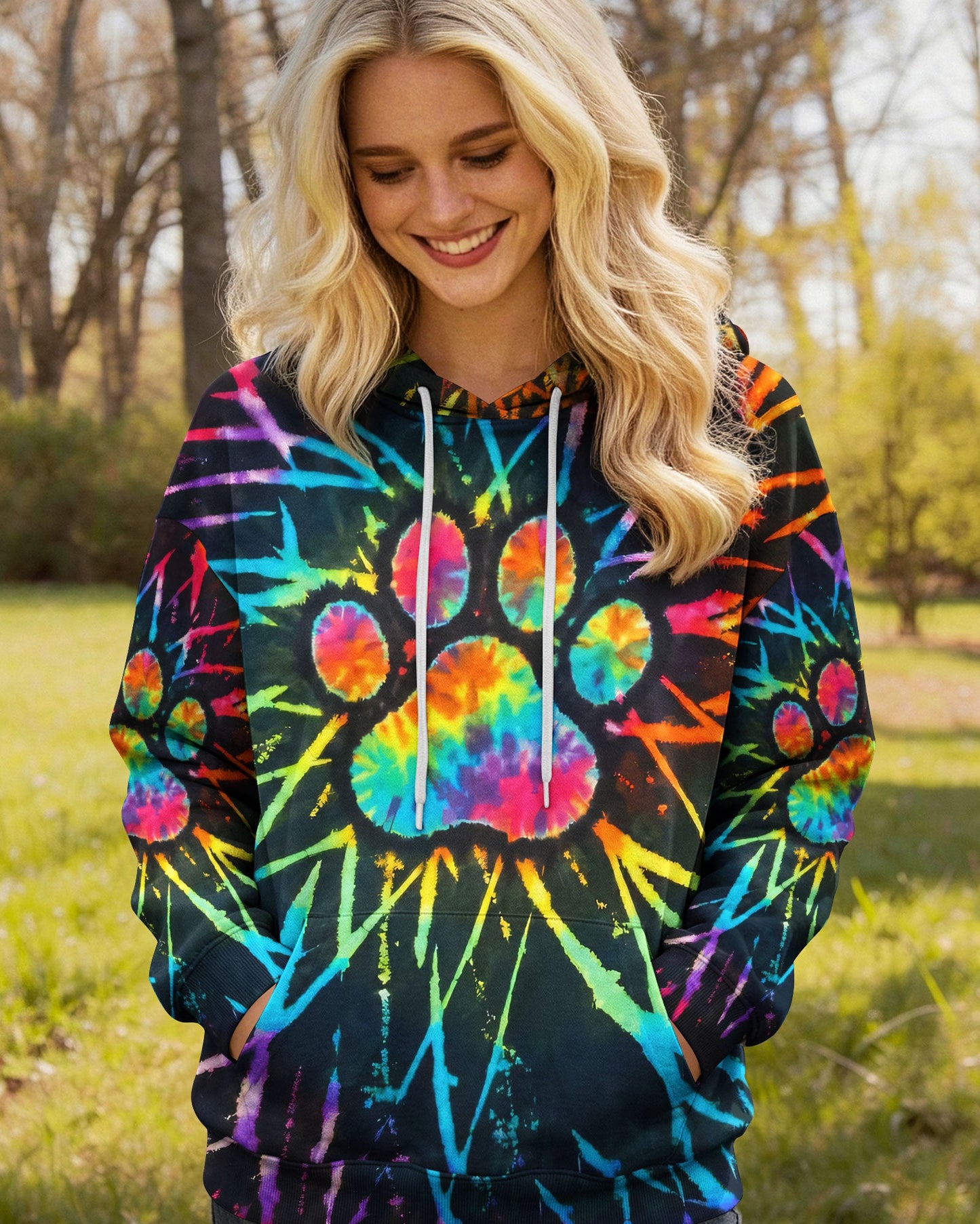 COLORFUL PAW AURA ALL OVER PRINT - TYQY0204261