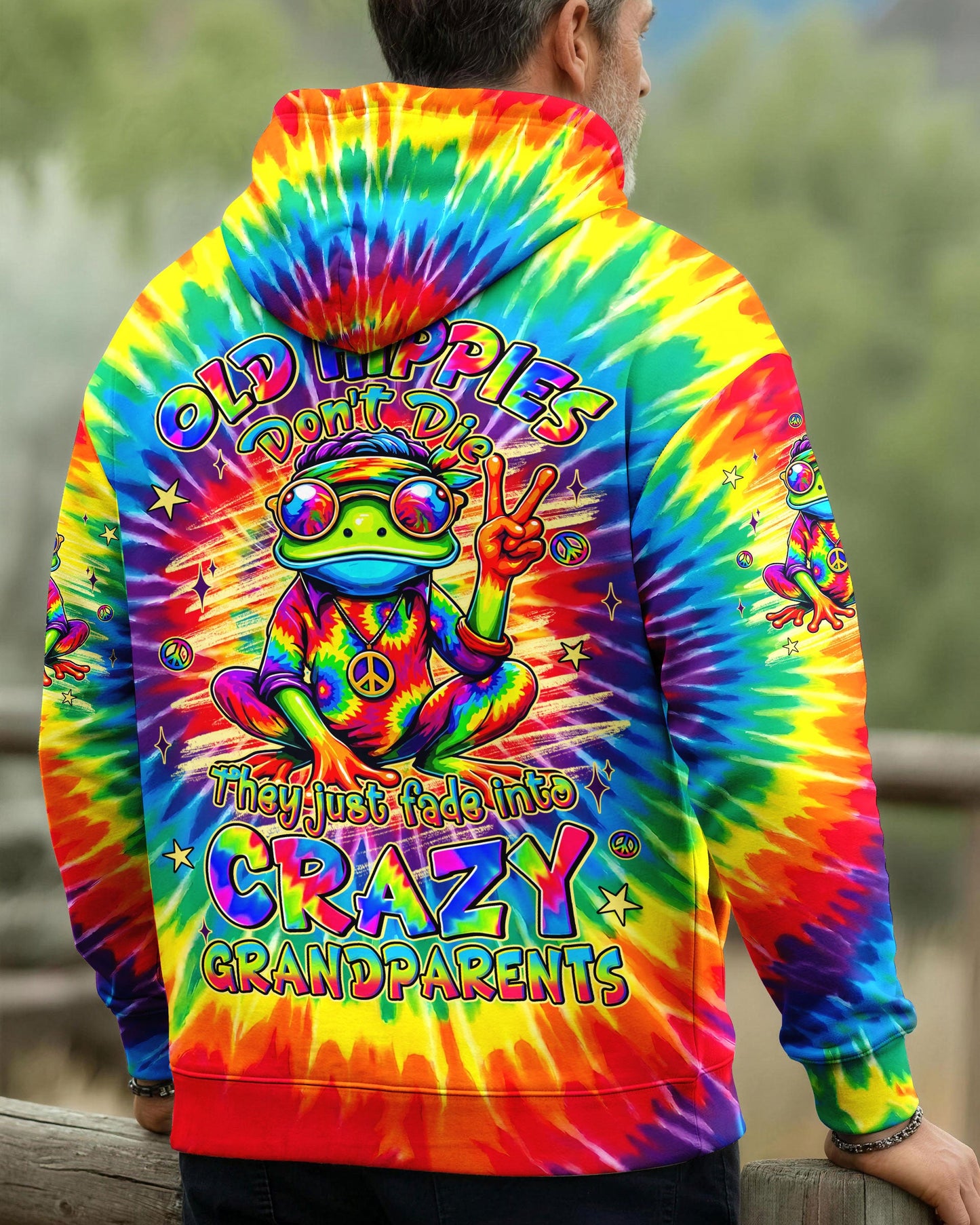 OLD HIPPIES FROG ALL OVER PRINT - TYLN2805262