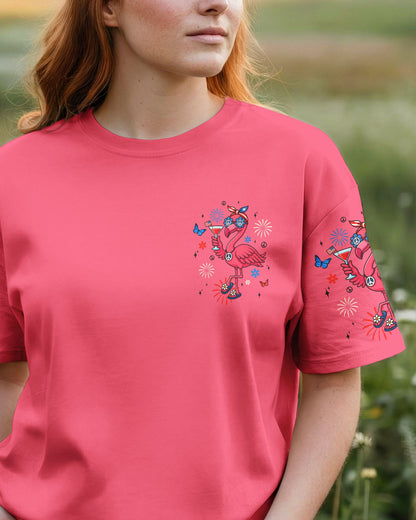 PRETTY IN PINK FLAMINGO ALL OVER PRINT - TYLN0304261