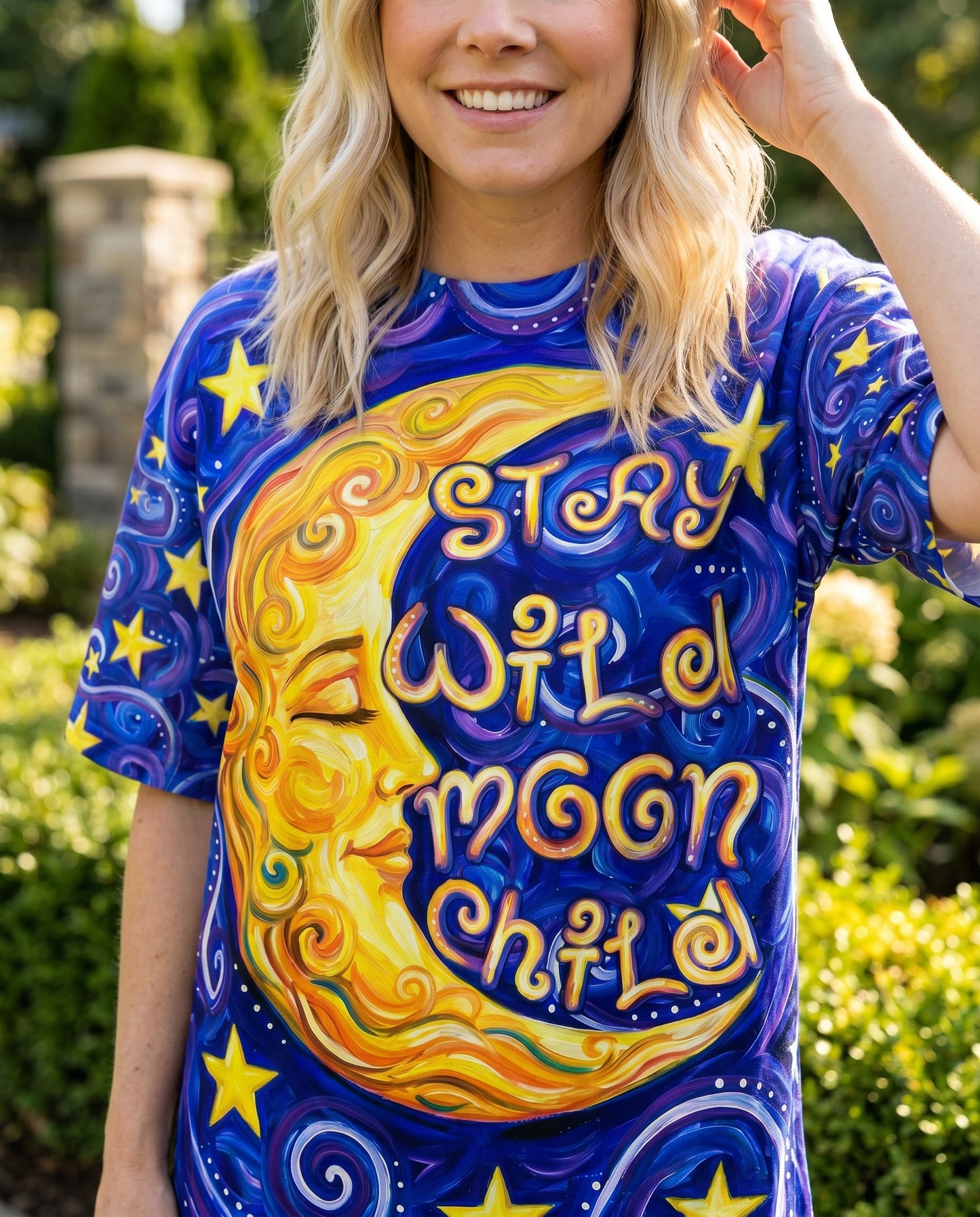 STAY WILD MOON CHILD ALL OVER PRINT - TM1704261