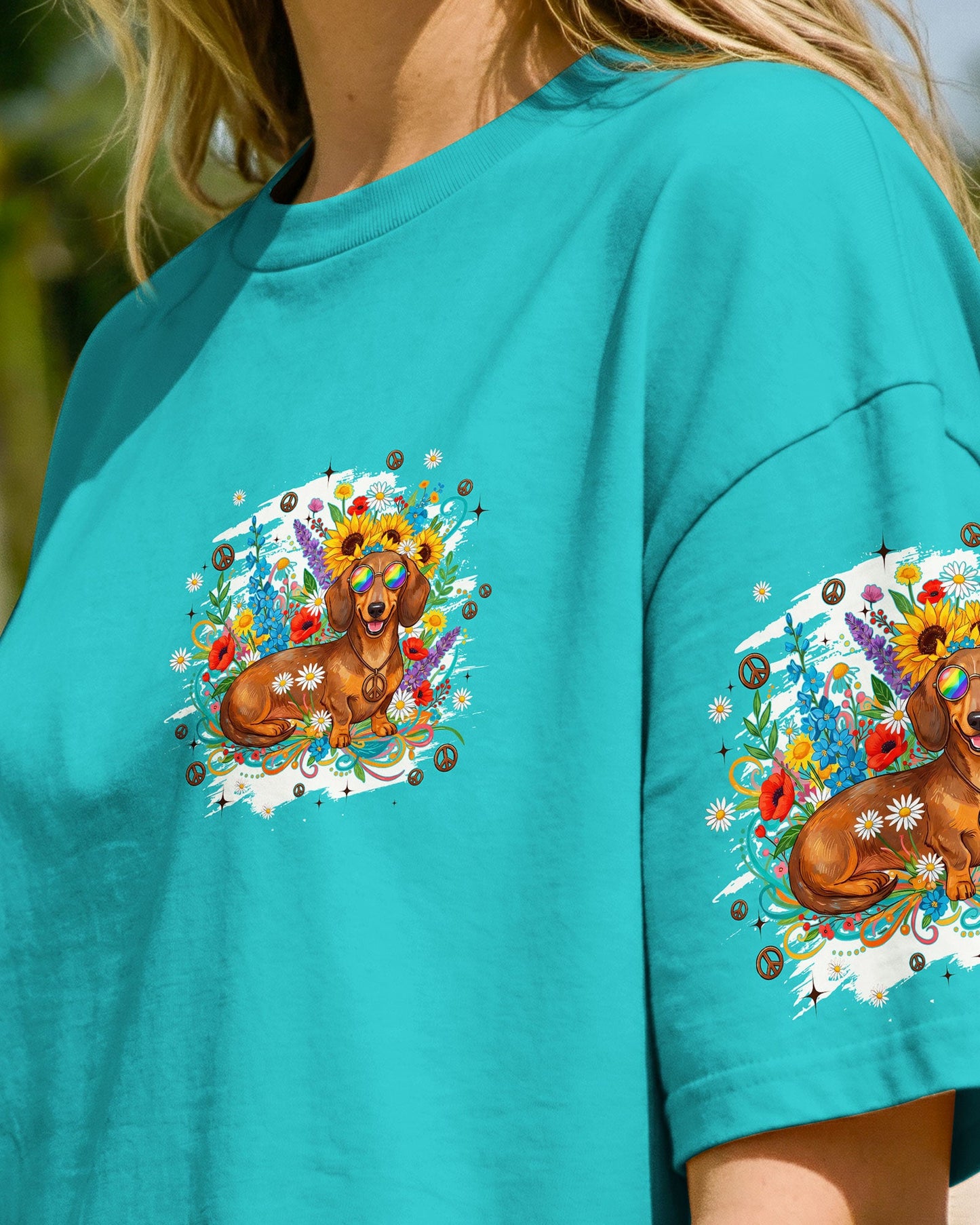 WHISPER WORDS OF WISDOM LET IT BE DACHSHUND DOG ALL OVER PRINT - TYQY0405262