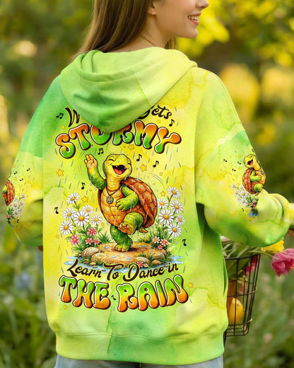DANCE IN THE RAIN TURTLE ALL OVER PRINT - TYLN2505261