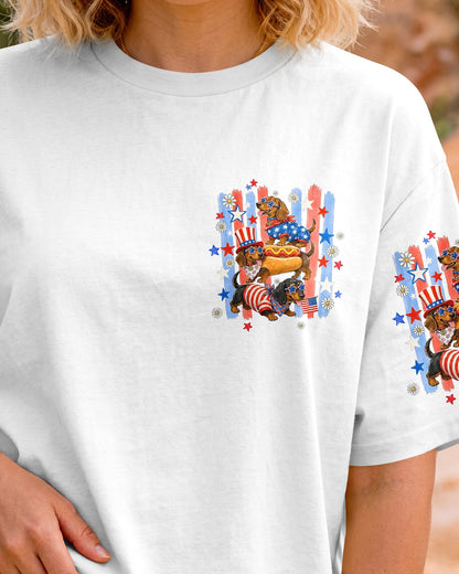 YOU LOOK LIKE THE 4TH OF JULY DACHSHUND DOG ALL OVER PRINT - TYQY0306262