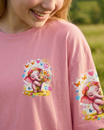 BE KIND ELEPHANT KIDS ALL OVER PRINT - TYQY1912233