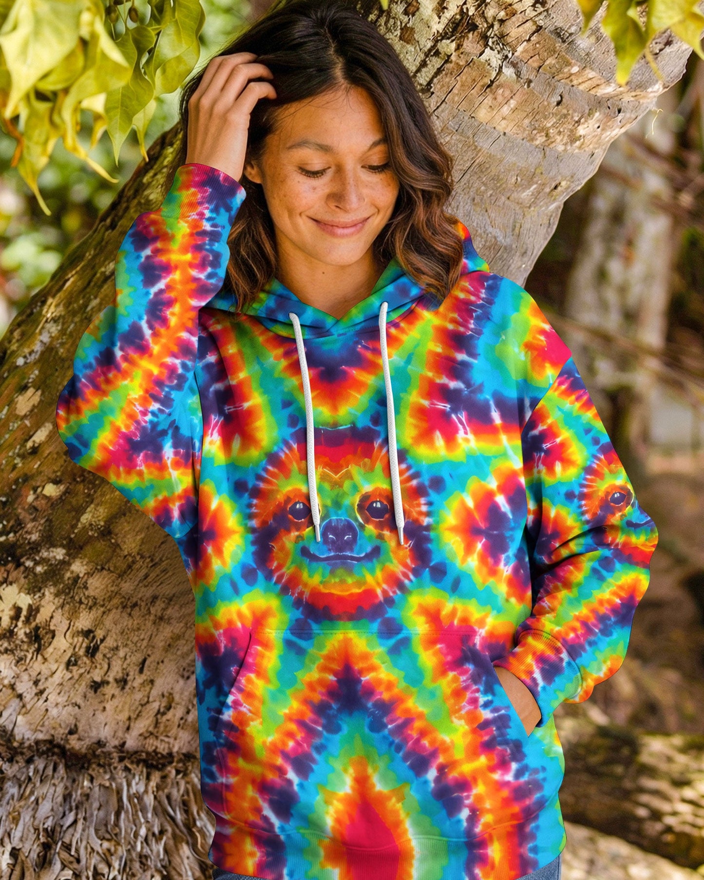 SLOTH COLORFUL ALL OVER PRINT - TYQY0804262