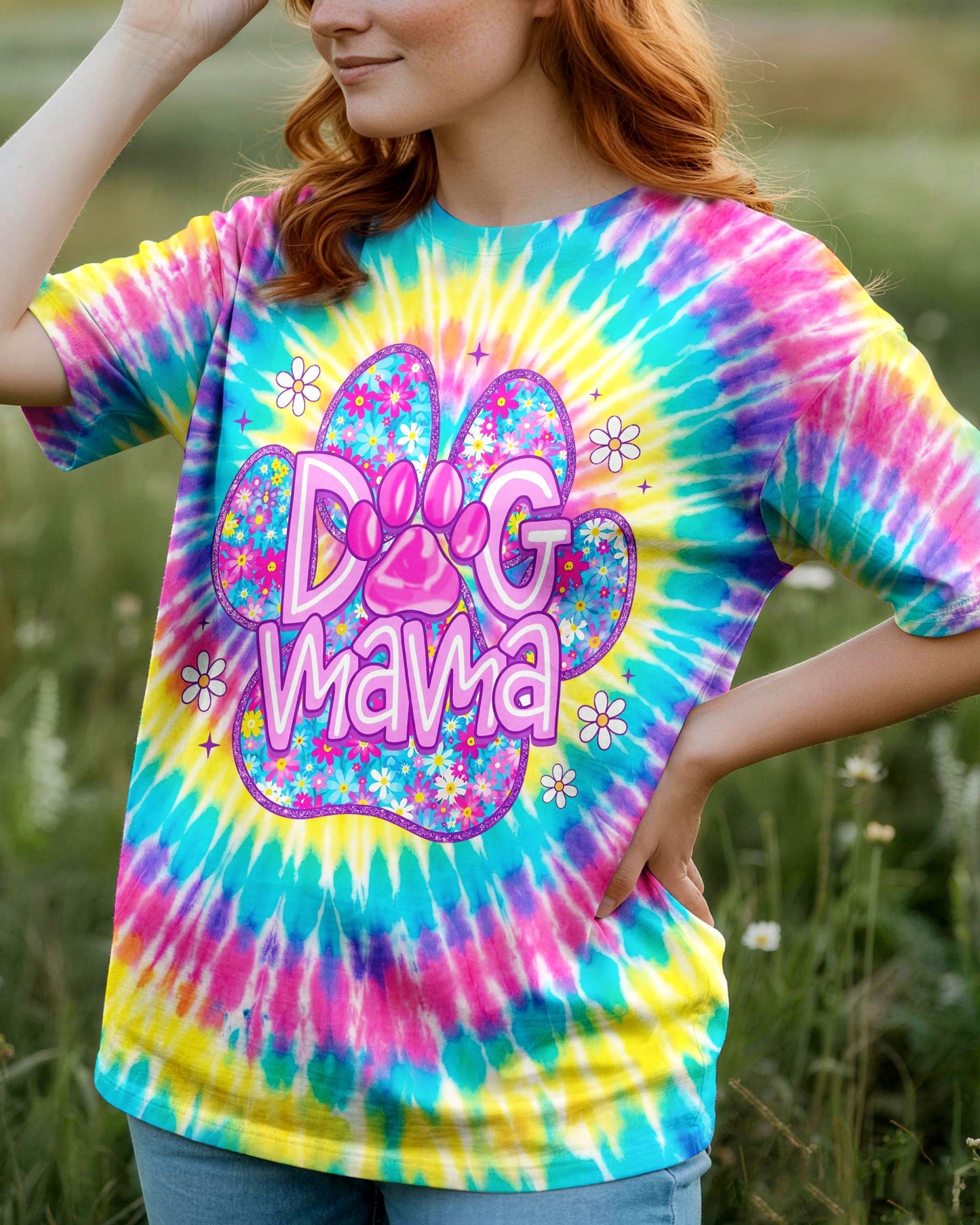DOG MAMA ALL OVER PRINT - TYLN0505262