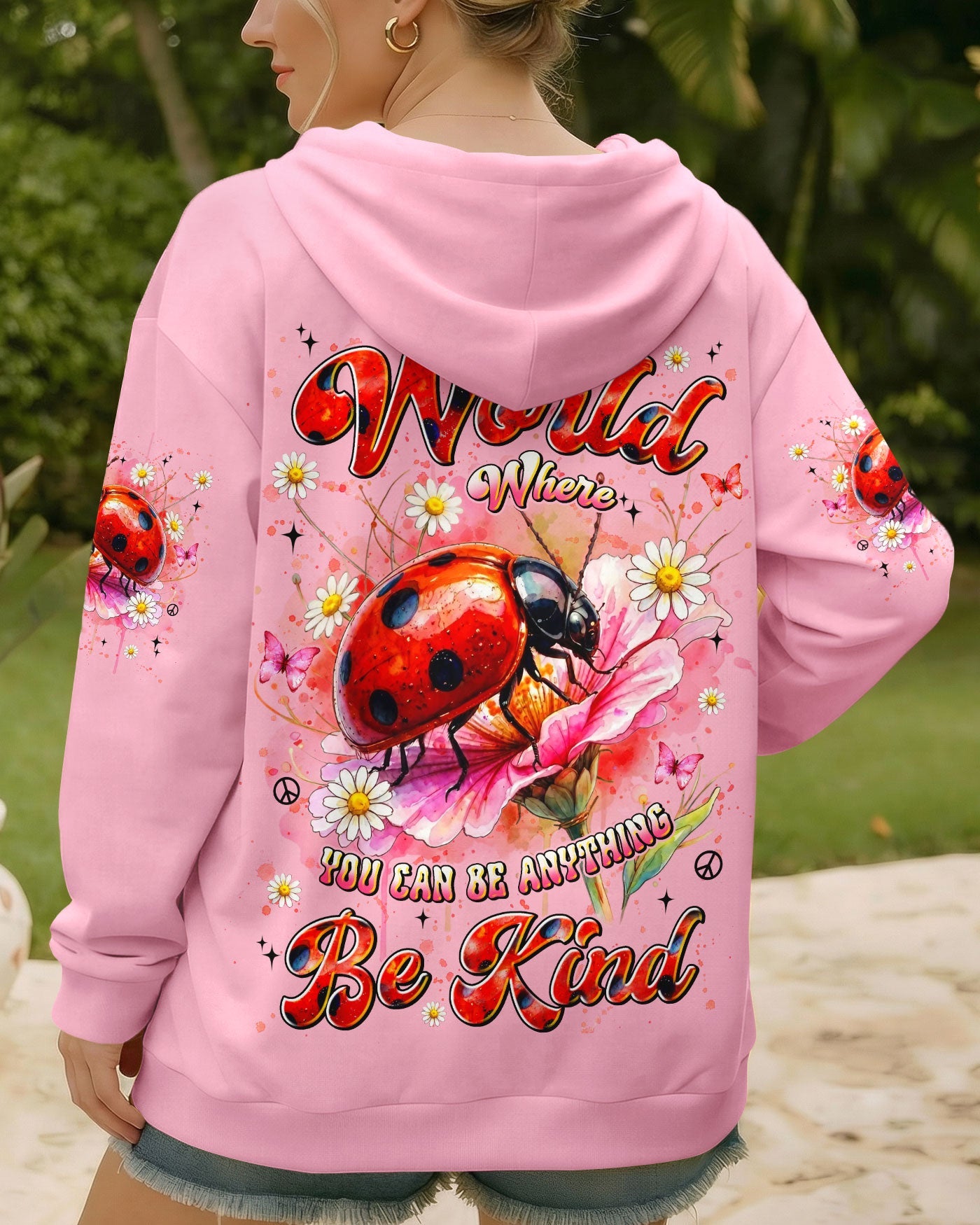 BE KIND LADYBUG ALL OVER PRINT - TYLN0605262