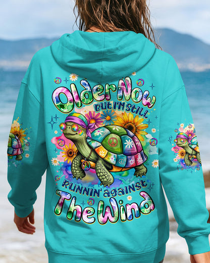RUNNING AGAINST THE WIND TURTLE ALL OVER PRINT - TYQY2505263